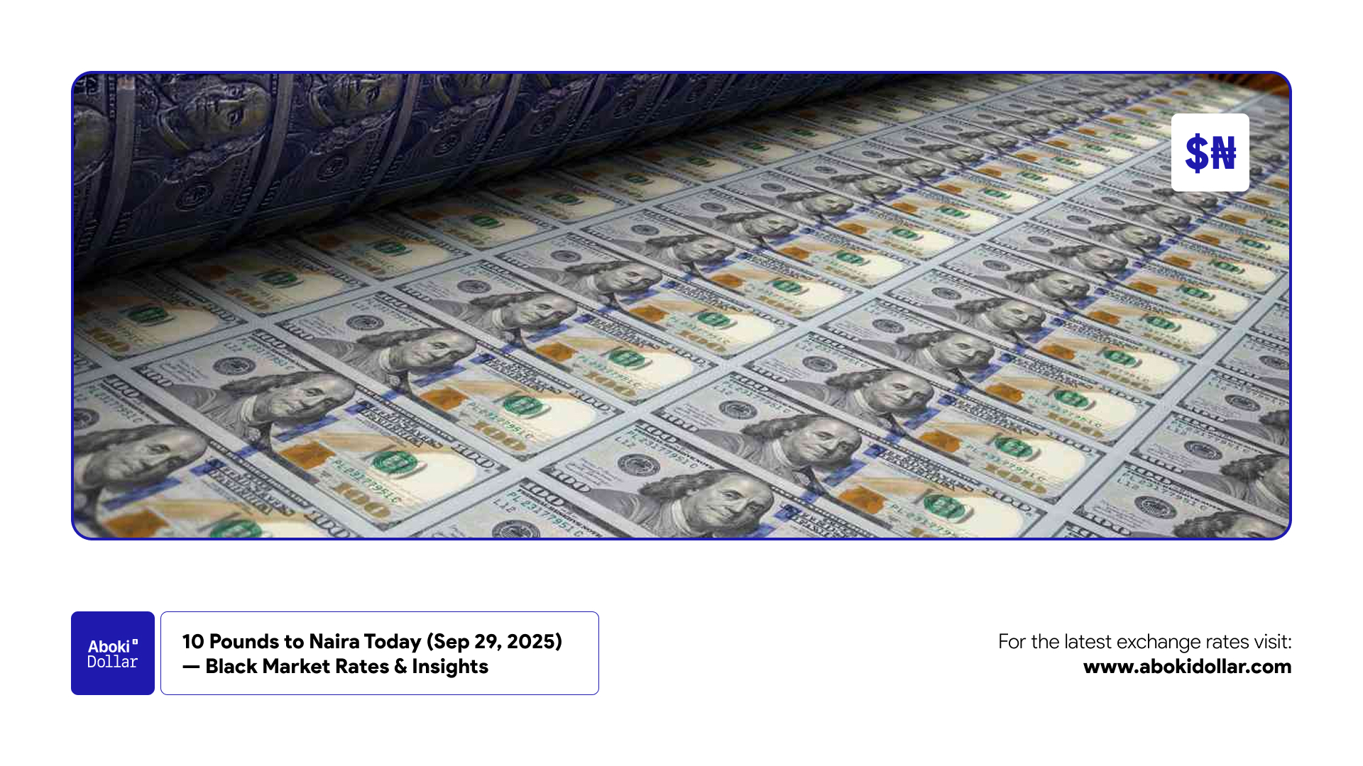 10 Pounds to Naira Today (Sep 29, 2025) Black Market Rates & Insights